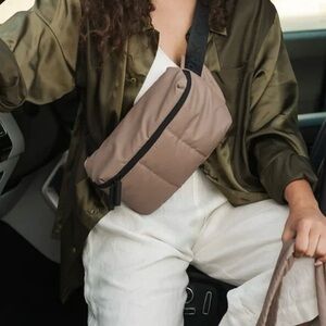 Calpak Luka Belt Bag in Tan